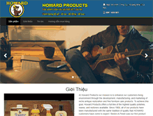 Tablet Screenshot of howardproduct.com
